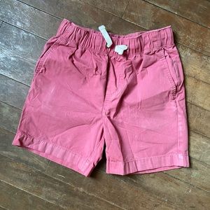 Lightly worn Crewcuts red shorts size 7